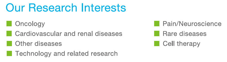 Daiichi Research Interests