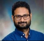 Headshot of Dr Sagar Gaikwad, EFRA Scholar